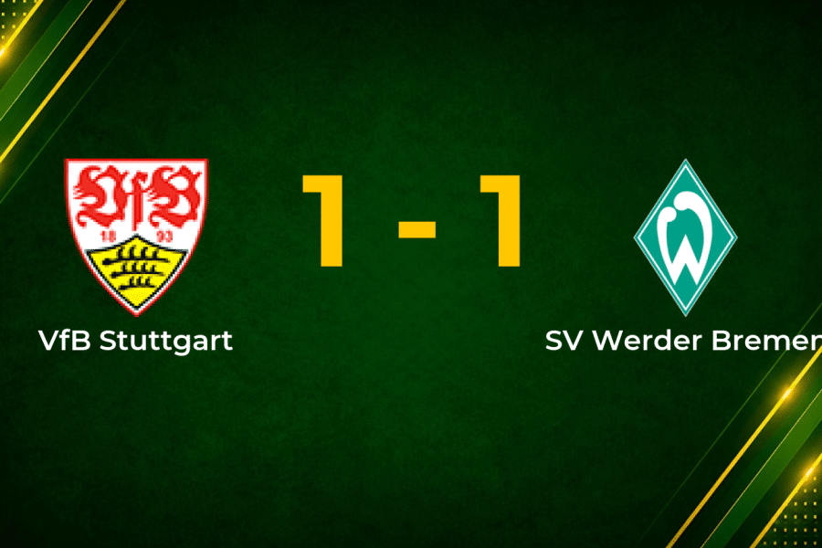 Demirovic Rescues Stuttgart as Bremen Held to 1–1 Draw