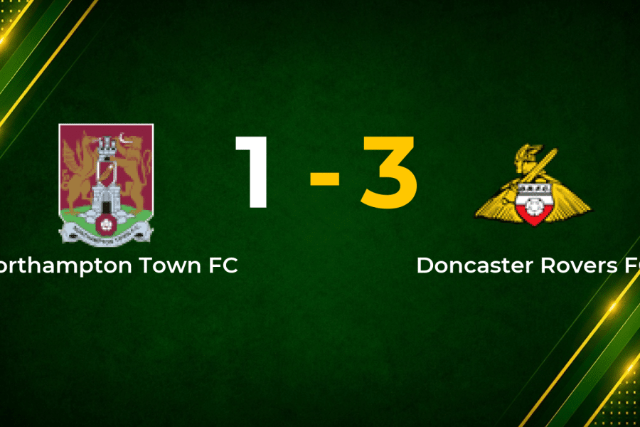 Doncaster Rovers strike after the break to sink Northampton in League One
