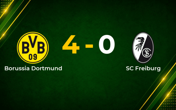 Dortmund Hit Four Past Freiburg in Ruthless Bundesliga Display