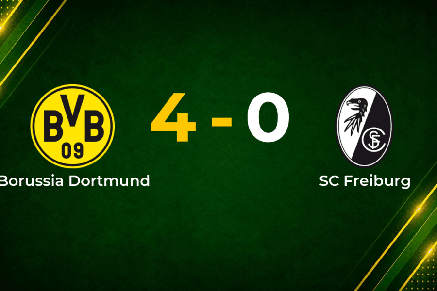 Dortmund Hit Four Past Freiburg in Ruthless Bundesliga Display