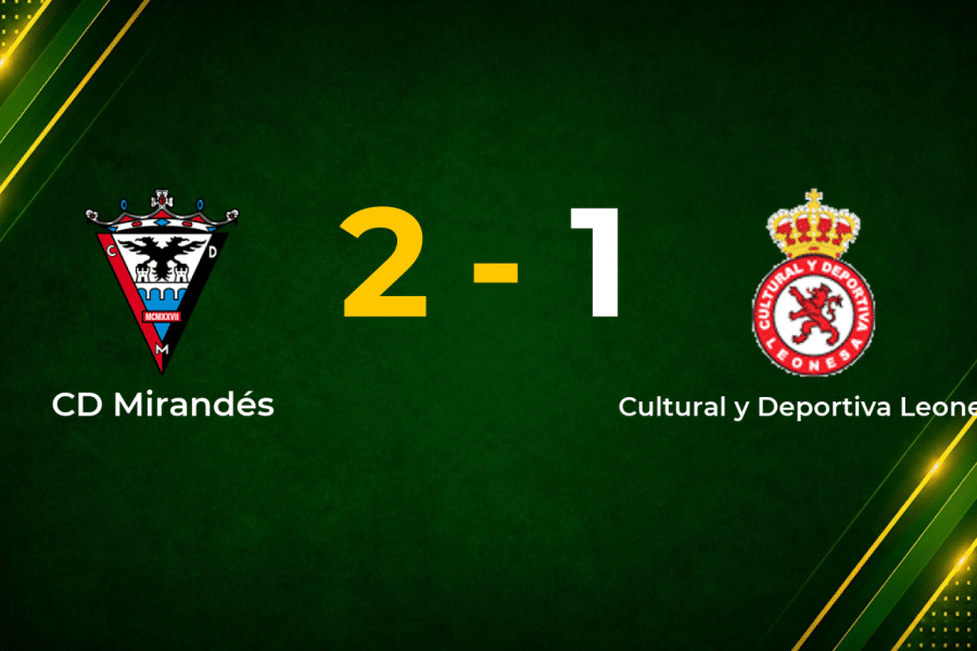 Dramatic Late Own Goal Hands Mirandés 2–1 Win Over Cultural Leonesa