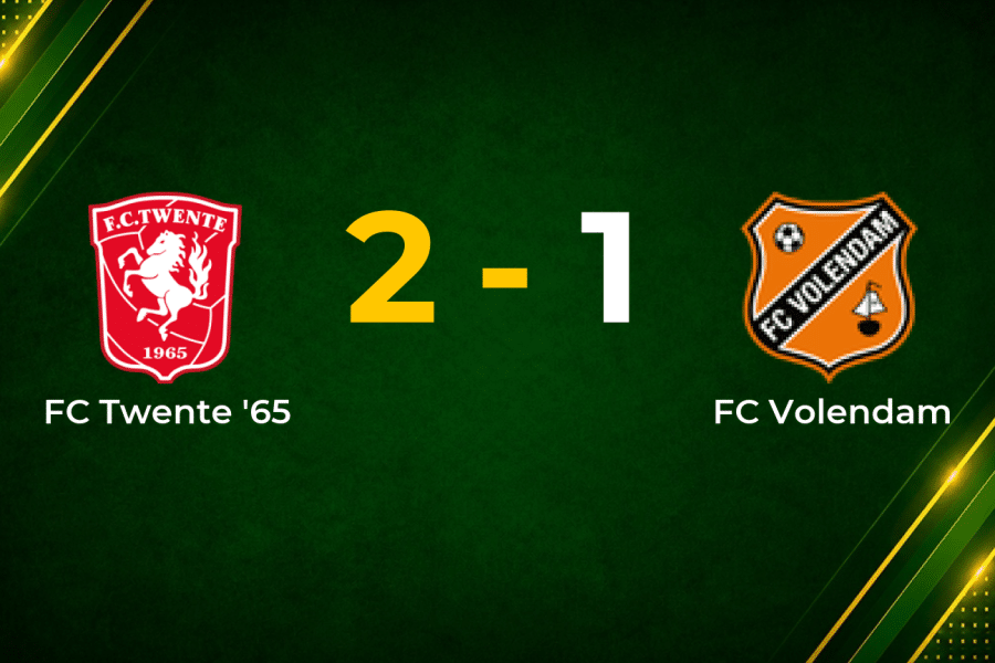 Early Twente Surge Edges Volendam in 2–1 Eredivisie Win