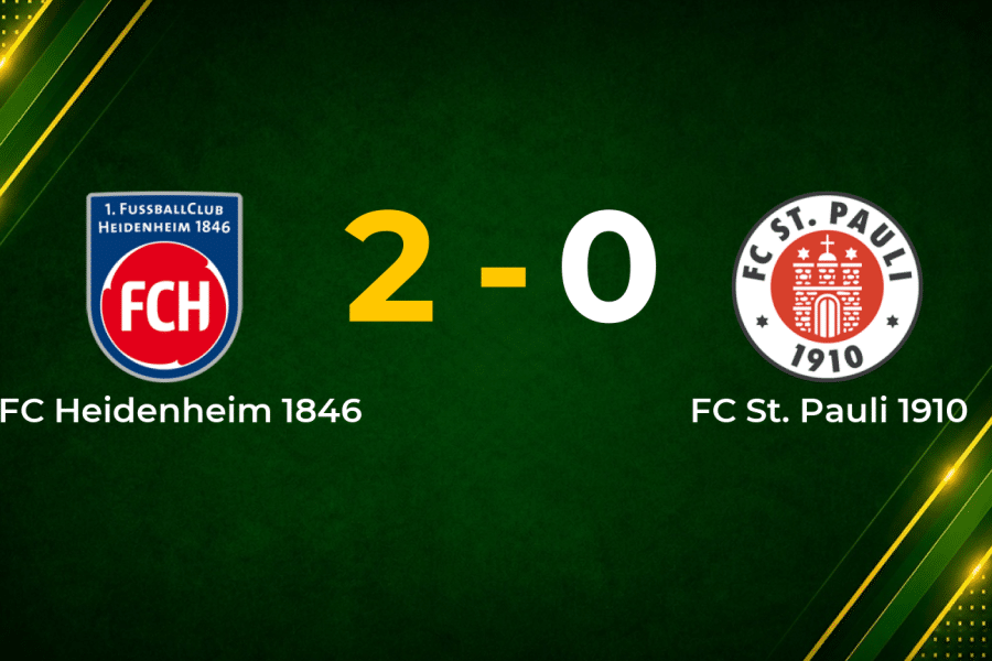 Early Zivzivadze Strike and Late Dinkci Finish Lift Heidenheim Past St. Pauli