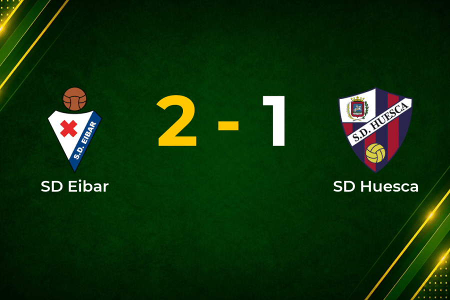 Eibar Edge Huesca 2–1 to Strengthen Segunda División Push