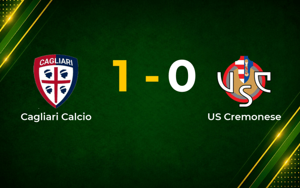 Esposito Strike Lifts Cagliari to Narrow Win Over Cremonese