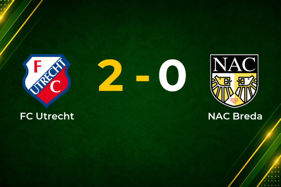 FC Utrecht See Off NAC Breda 2–0 to Consolidate Eredivisie Position