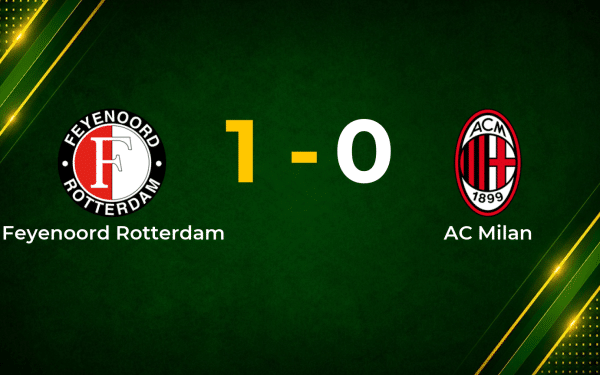 Feyenoord Edge AC Milan 1–0 in Champions League Playoff First Leg