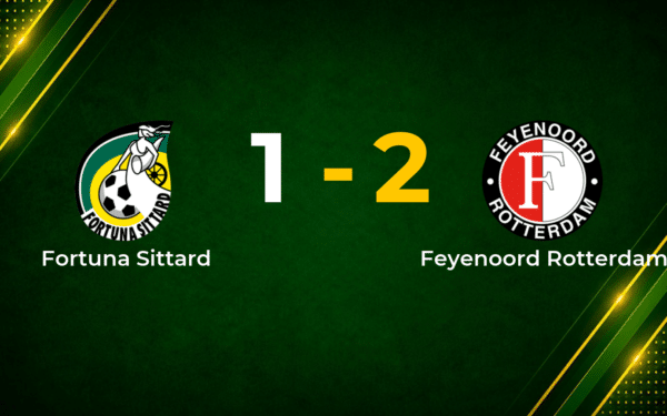 Feyenoord Edge Fortuna Sittard 2–1 to Stay Strong in Eredivisie Run-In