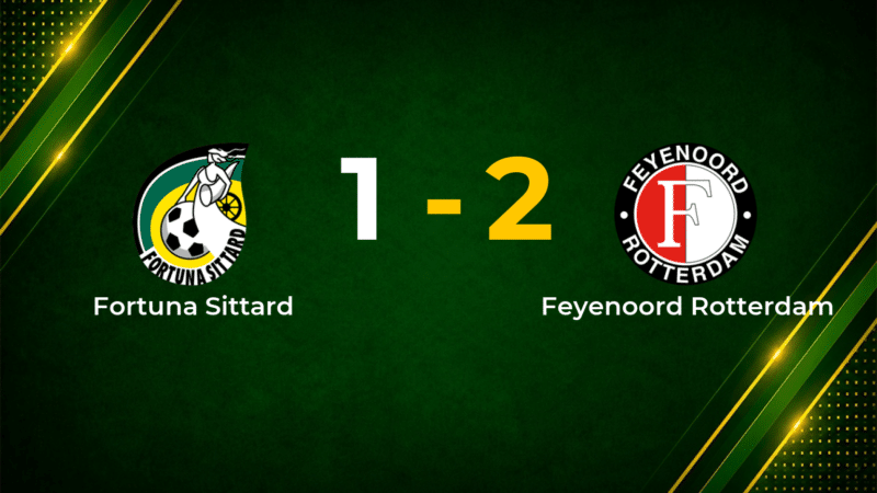Feyenoord Edge Fortuna Sittard 2–1 to Stay Strong in Eredivisie Run-In