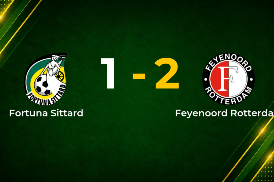 Feyenoord Edge Fortuna Sittard 2–1 to Stay Strong in Eredivisie Run-In