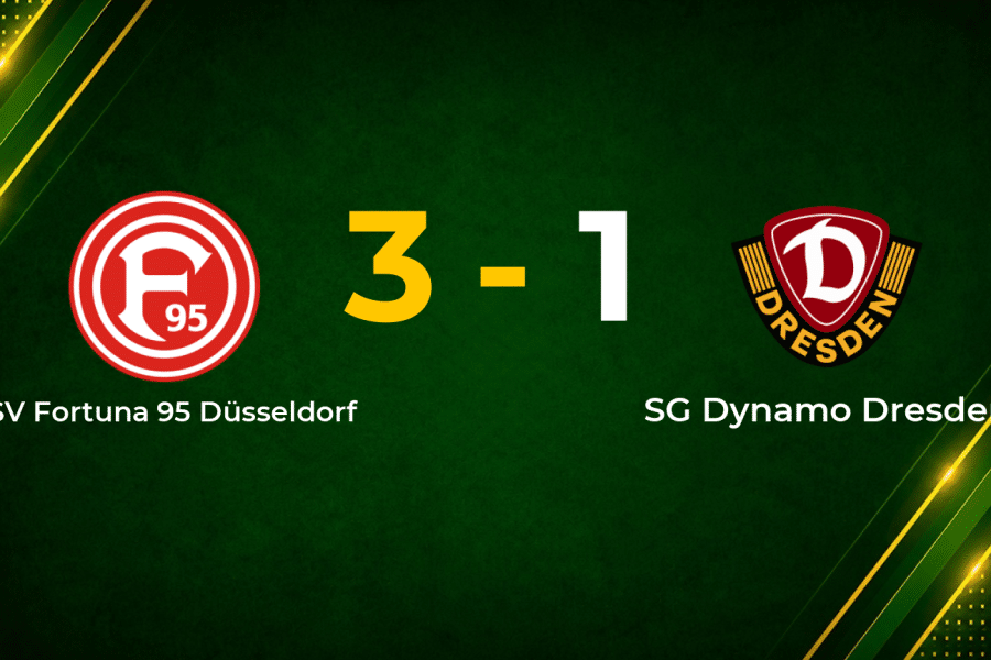 Fortuna Düsseldorf ease past Dynamo Dresden with early blitz in 2. Bundesliga
