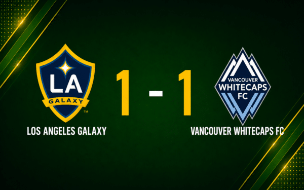 Galaxy Denied Late Win as Whitecaps Strike Back for 1-1 Draw