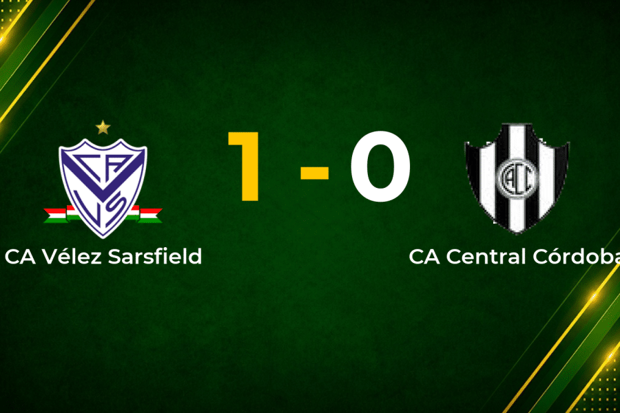 García Strike Earns Vélez Apertura Win Over Central Córdoba
