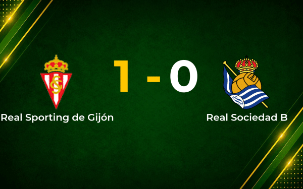 Gaspar Campos Strike Edges Real Sporting Past Real Sociedad B in Tight Segunda Clash