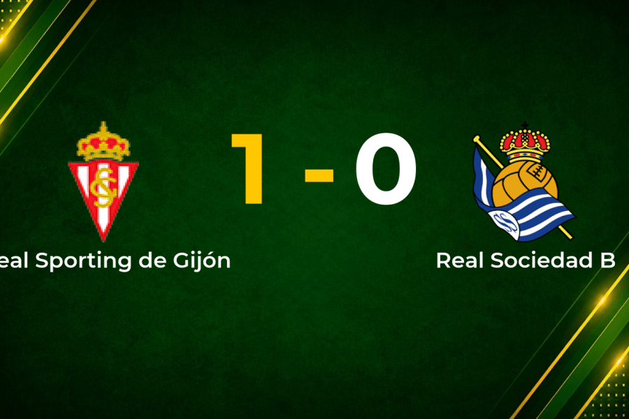 Gaspar Campos Strike Edges Real Sporting Past Real Sociedad B in Tight Segunda Clash