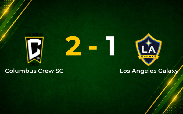 Gazdag and Rossi Fire Columbus Crew Past LA Galaxy in Tight MLS Contest