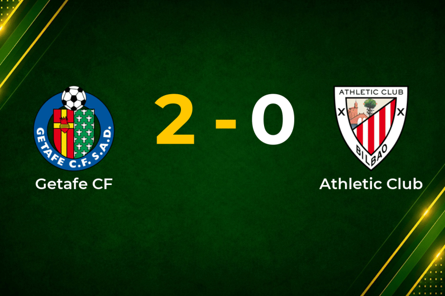 Getafe sink Athletic Club 2–0 as Vázquez and Satriano strike in key La Liga win