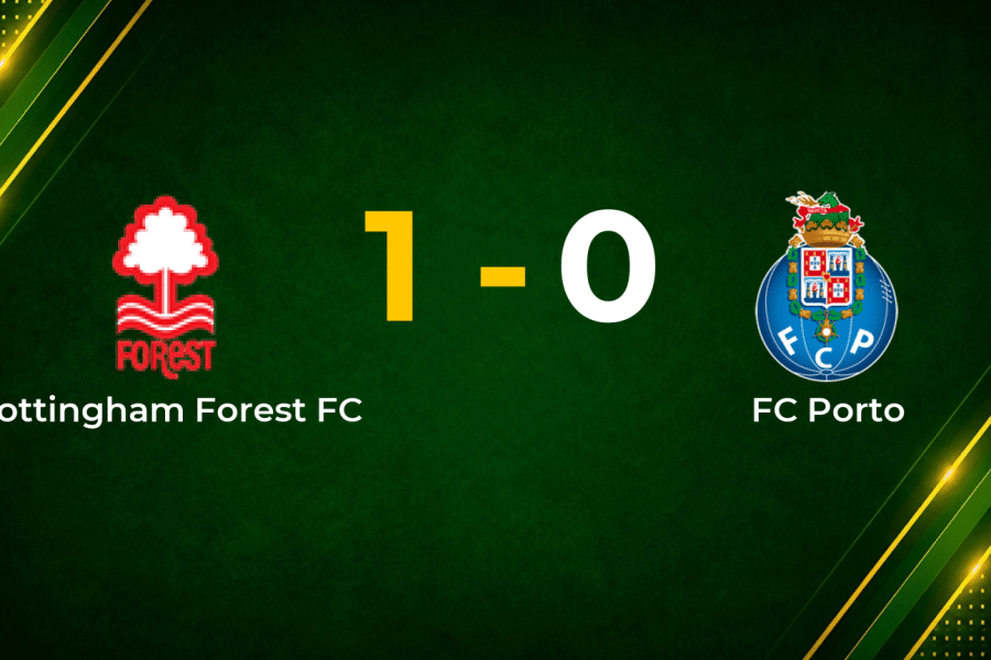 Gibbs-White Strike Gives Nottingham Forest First-Leg Edge Over 10-Man Porto