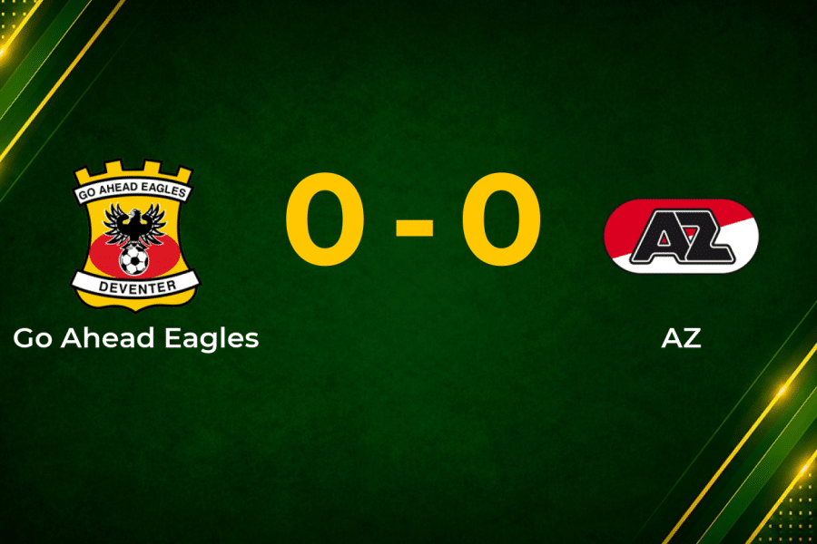 Go Ahead Eagles Hold AZ to Goalless Stalemate in Deventer