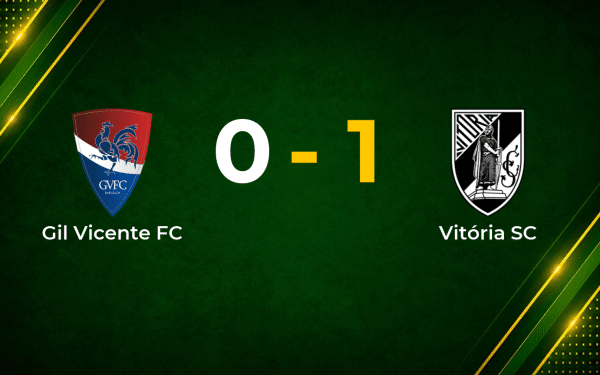 Gustavo Silva Strike Gives Vitória SC Narrow Win at Gil Vicente