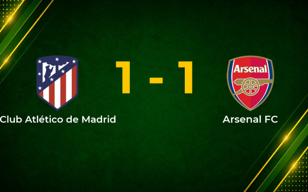 Gyökeres and Álvarez Trade Penalties as Atlético and Arsenal Draw Champions League Semi-Final First Leg