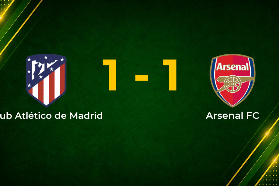 Gyökeres and Álvarez Trade Penalties as Atlético and Arsenal Draw Champions League Semi-Final First Leg