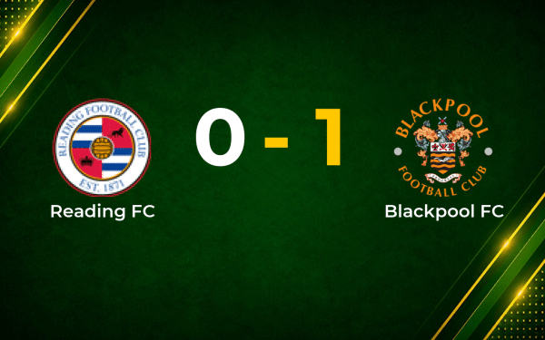Hamilton Strike Earns Blackpool Late Victory at Reading on Final Day