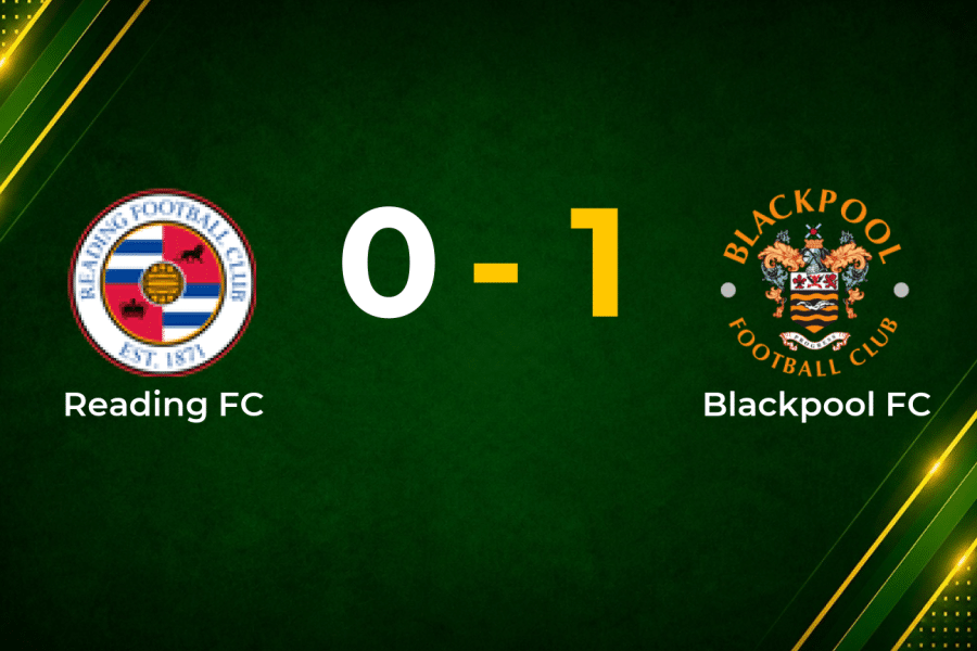 Hamilton Strike Earns Blackpool Late Victory at Reading on Final Day