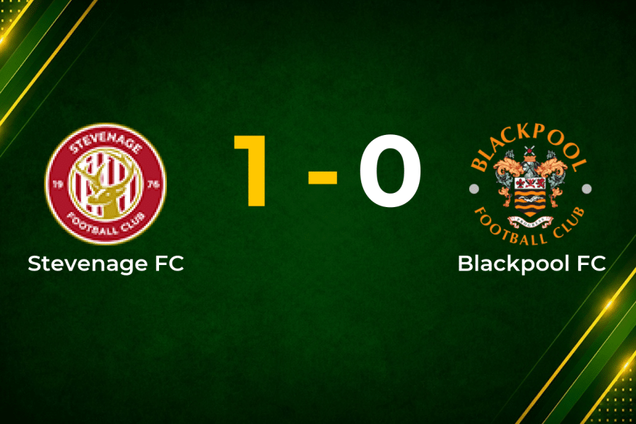 Harvey White Strike Lifts Stevenage to Narrow Win Over Blackpool