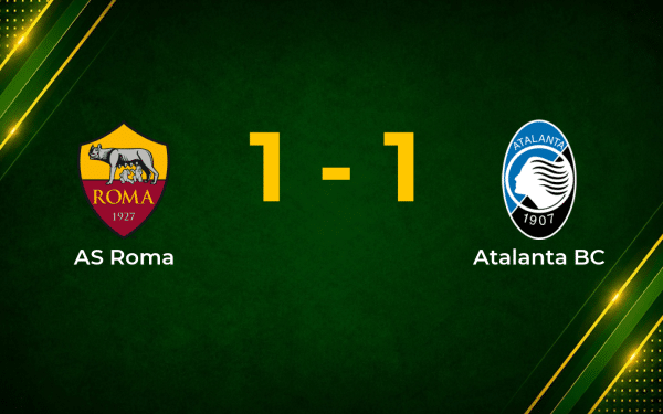 Hermoso Cancels Out Krstović as Roma and Atalanta Share the Points