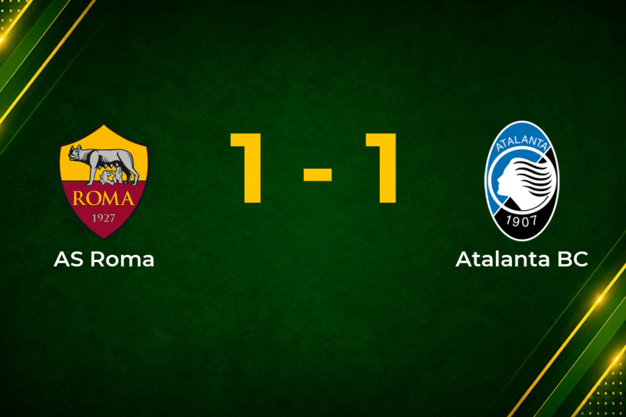 Hermoso Cancels Out Krstović as Roma and Atalanta Share the Points