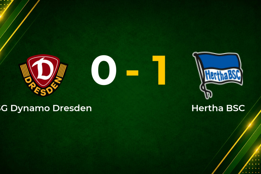 Hertha BSC Edge Dynamo Dresden 1–0 in Tight 2. Bundesliga Contest