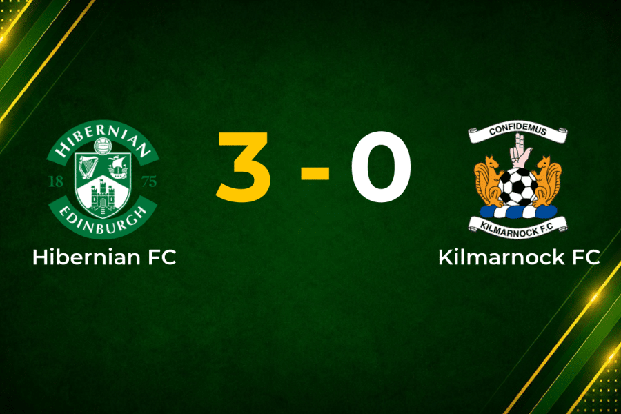 Hibernian Sweep Aside Kilmarnock with Early Blitz and Late Finish
