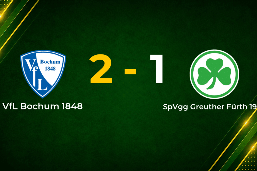 Hofmann Brace Fires Bochum Past Greuther Fürth in Tight 2. Bundesliga Clash