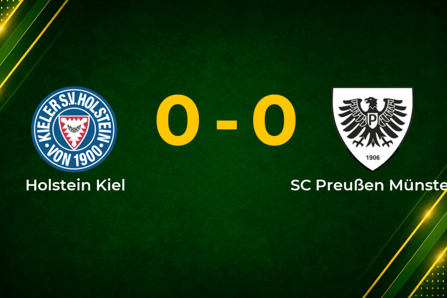 Holstein Kiel Held to Goalless Draw by Preußen Münster in Physical 2. Bundesliga Contest