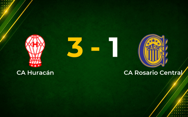 Huracán Late Surge Sinks Rosario Central After Early Copetti Shock