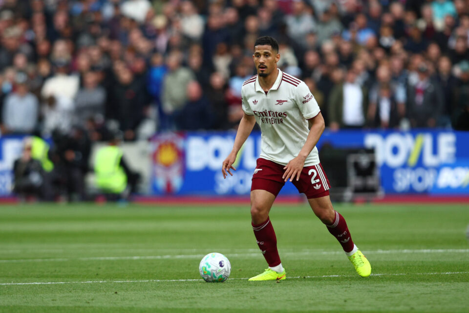 William Saliba of Arsenal. IMAGO
