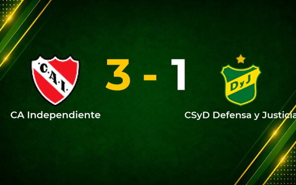 Independiente Fight Back to Beat Defensa 3–1 in Liga Profesional Apertura