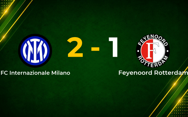 Inter Edge Feyenoord 2–1 to Take First-Leg Advantage in Champions League Last 16