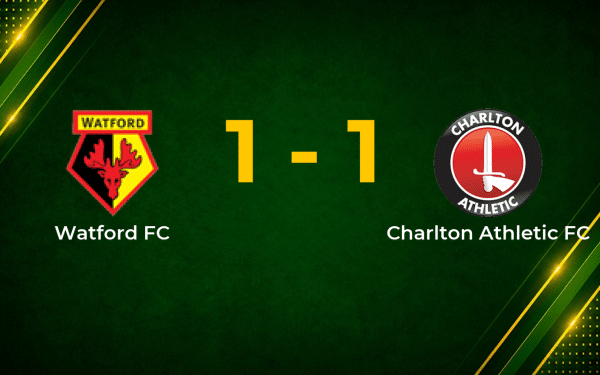 Irankunda Cancels Out Godden Strike as Watford and Charlton Share the Points