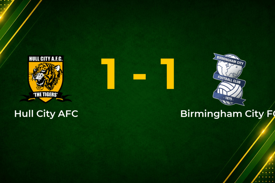Iwata Denies Hull as Birmingham Fight Back for Late Championship Draw