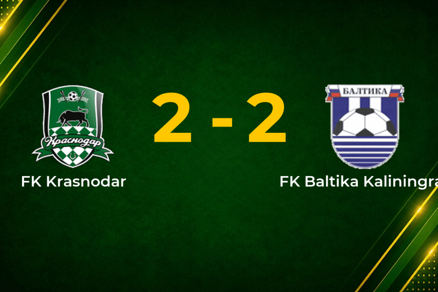 Jubal’s Stoppage-Time Header Salvages Point for Krasnodar Against Baltika