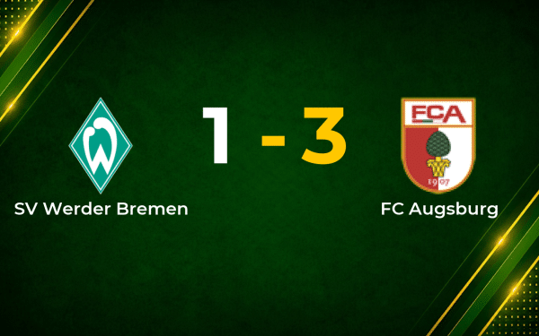 Kade Brace Fires Augsburg to Crucial Bundesliga Win at Bremen