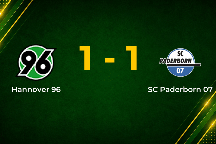 Källman Strike Earns Hannover 96 Late Point Against Paderborn