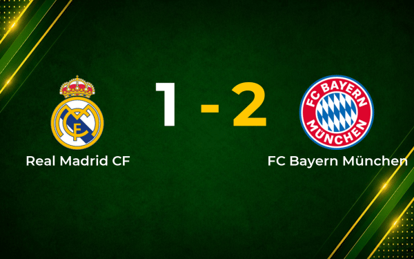 Kane and Luis Díaz Fire Bayern to First-Leg Win at Real Madrid
