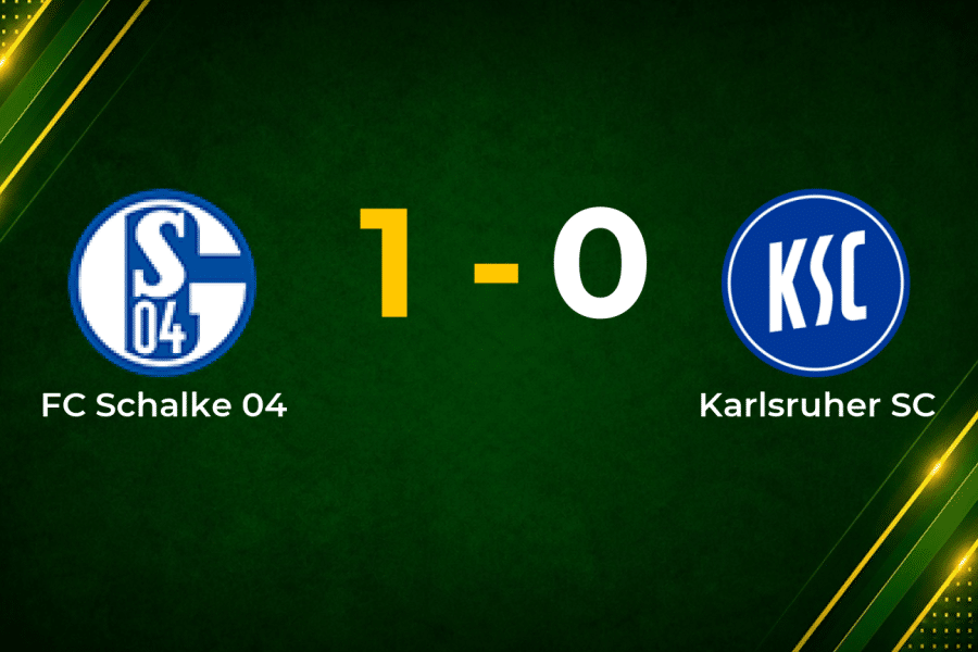 Karaman Strike Earns Schalke Narrow Win Over Karlsruhe