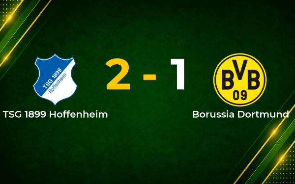 Kramarić’s Late Double from the Spot Stuns Dortmund in Sinsheim