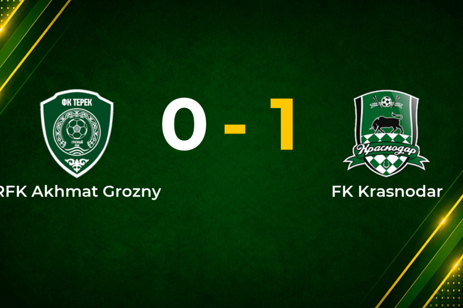 Krasnodar Edge Akhmat Grozny 1–0 to Stay on Track in RFPL Race
