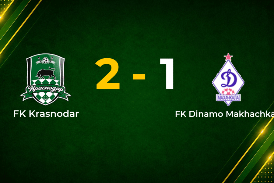 Krasnodar Fight Back to Edge Dinamo Makhachkala in RFPL Clash