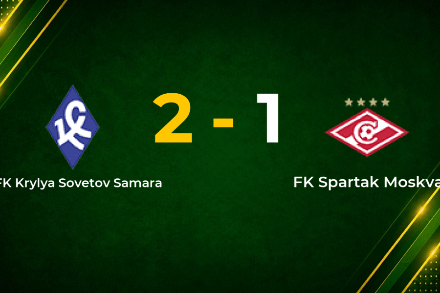 Krylya Sovetov Edge Spartak Moskva 2–1 Thanks to Pechenin Winner